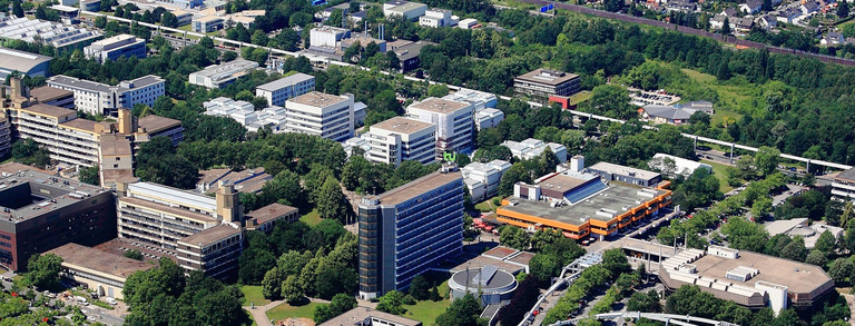 Luftbild der TU Dortmund Luftaufnahme vom Campus der TU Dortmund